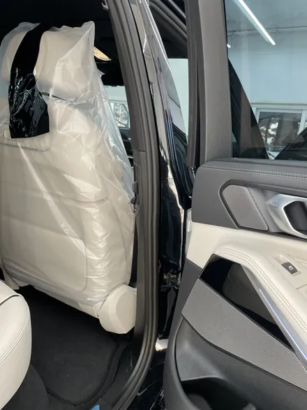 성남 PPF BMW X5 도어잼 안쪽까지 블랙 PPF 디테일 보기 / 서초, 강남, 양재