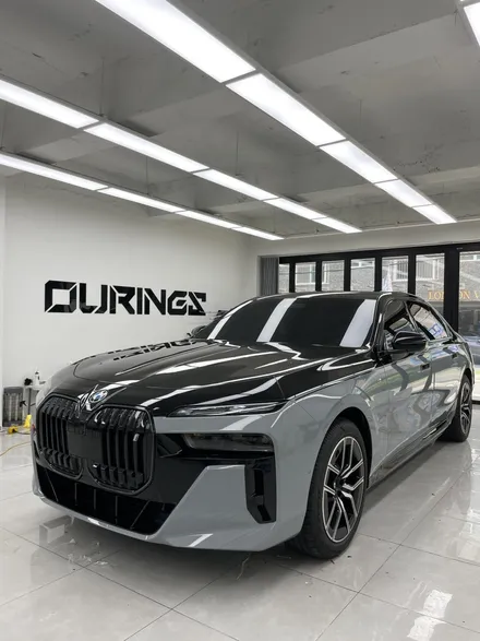BMW i7 랩핑 크롬죽이기, 디테일이 살아있는 이 느낌 / 서초, 강남, 양재