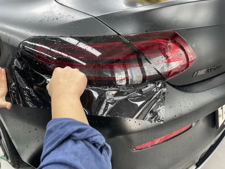 강남 논현 랩핑 C63AMG 올블랙 간지, 전체 랩핑에 휠도색 크롬죽이기까지 가즈아!!! / 서초, 강남, 양재