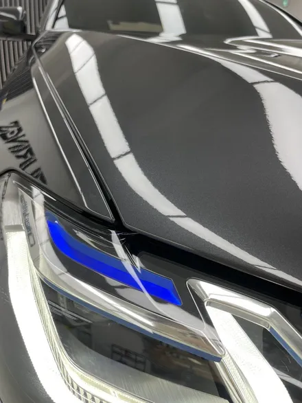 송파구PPF, BMW 530i 본넷을 지켜주는 본넷패키지와 유리막코팅! / 서초, 강남, 양재