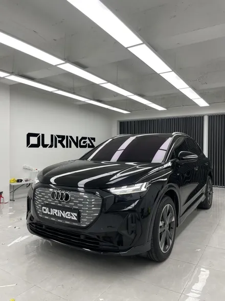 강남 크롬죽이기 몰딩랩핑 아우디 Q4 e-tron 크롬죽이기로 분위기 확 달라지네요 / 서초, 강남, 양재