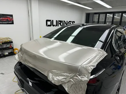 강남 랩핑 BMW i7 듀오톤 랩핑 위아래 둘 다 라인 칼 / 서초, 강남, 양재