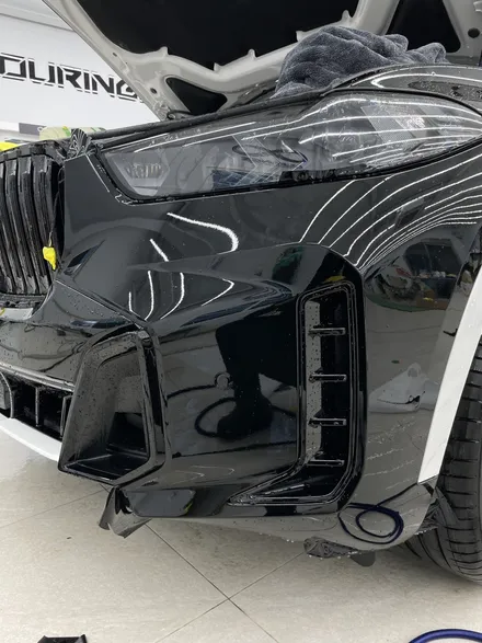 성남 PPF BMW X5 도어잼 안쪽까지 블랙 PPF 디테일 보기 / 서초, 강남, 양재