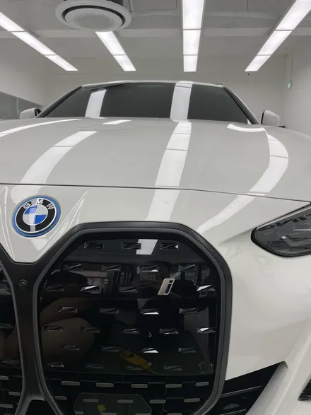 [강남 랩핑] BMW 4시리즈 전기차 i4 크롬죽이기&생활보호 PPF / 서초, 강남, 양재