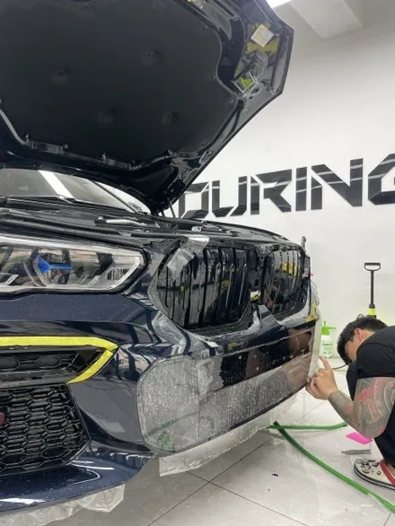 송파 PPF BMW X6 프론트 풀패키지 + 도어 4개 시공으로 철통 / 서초, 강남, 양재