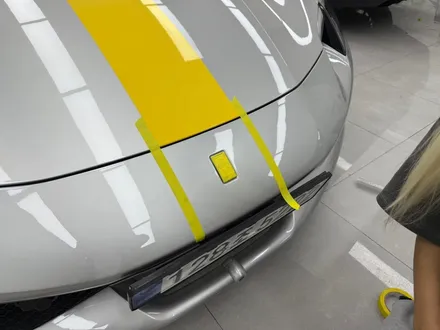 페라리 296 gts 옐로우 데칼 랩핑 바이퍼라인, 부분 블랙 PPF 루프스킨 블랙포인트 송파 하남 분당 / 서초, 강남, 양재
