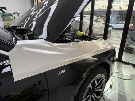 성남 랩핑 BMW 740d 연금색 투톤 역시 7시리즈는 아워링스 / 서초, 강남, 양재