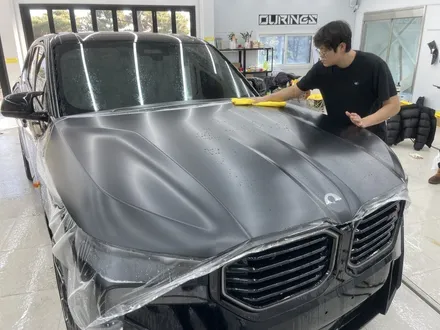 강남 PPF BMW XM 전체 무광 PPF 시공 후 포인트 데칼도 컬러 PPF / 서초, 강남, 양재