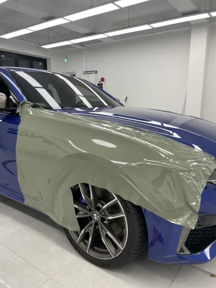 [강남랩핑] BMW M340i TECK WRAP / 비엠 3시리즈 택랩 모쉬그린(카키색) 전체랩핑 / 서초, 강남, 양재