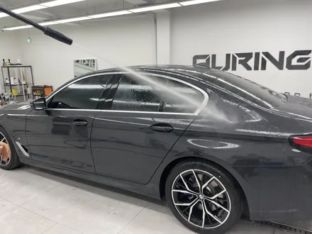 송파구PPF, BMW 530i 본넷을 지켜주는 본넷패키지와 유리막코팅! / 서초, 강남, 양재