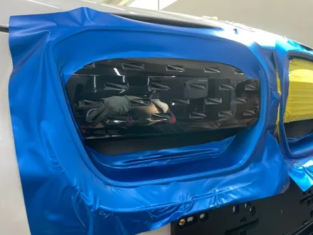 잠실 랩핑 BMW iX3 부분 랩핑, 전기차 느낌 확 살리기 / 서초, 강남, 양재