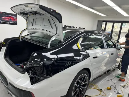 성남 용인 랩핑 BMW i7 투톤 블랙, 계속 입고되는 7시리즈 PPF까지 / 서초, 강남, 양재