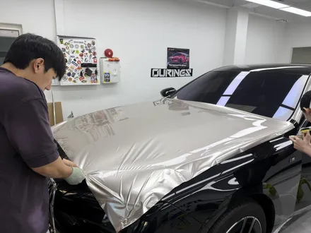 성남 랩핑 BMW 740d 연금색 투톤 역시 7시리즈는 아워링스 / 서초, 강남, 양재