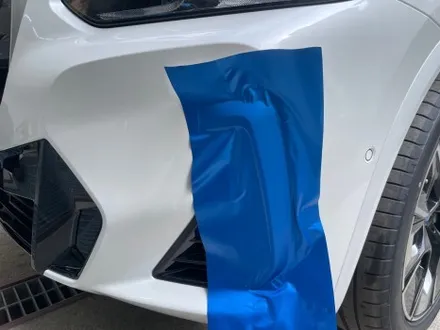 잠실 랩핑 BMW iX3 부분 랩핑, 전기차 느낌 확 살리기 / 서초, 강남, 양재