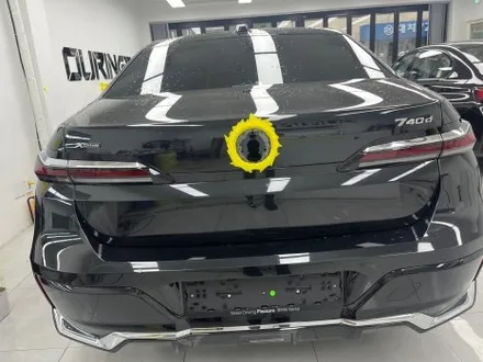 수지 분당 랩핑 BMW 7시리즈 듀오톤 또 했습니다. 샴페인골드 상판! / 서초, 강남, 양재