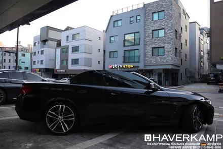 일산썬팅 독일제 오픈카에 독일제 썬팅 재시공하기 / 고양 덕양구 원흥동