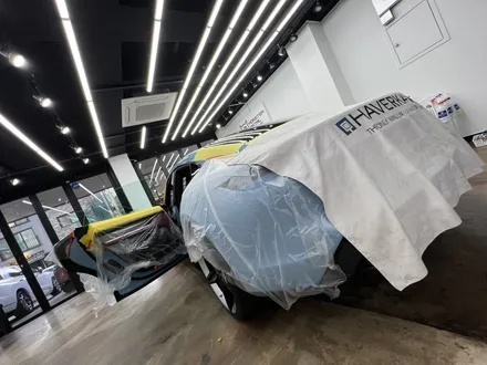 작업사진 폭탄!, 포르쉐 타이칸 GTS 프로즌 블루, 하버캠프 세라믹본드로 틴팅했어요! / 고양 덕양구 원흥동