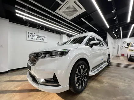 MPV 끝판왕 기아 카니발 하이리무진 스노우 화이트 펄, 프라이버시 뛰어난 전체 하버캠프 세라믹 본드로! (삼송 틴팅) / 고양 덕양구 원흥동