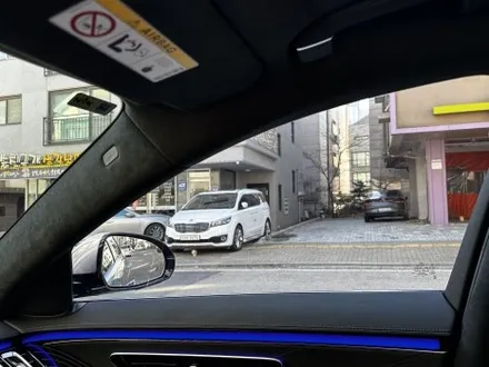 [벤츠 S 580 마이바흐 4M 모하비 실버] 시인성 탑 독일산 비반사 필름, 하버캠프 세라믹본드 전체 40% 틴팅 / 고양 덕양구 원흥동