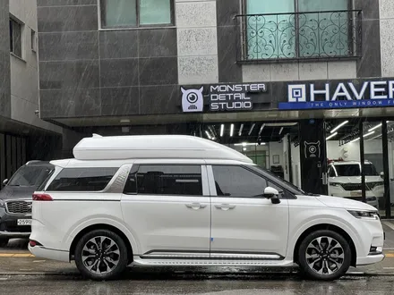 MPV 끝판왕 기아 카니발 하이리무진 스노우 화이트 펄, 프라이버시 뛰어난 전체 하버캠프 세라믹 본드로! (삼송 틴팅) / 고양 덕양구 원흥동