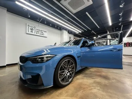 BMW F80 M3 야스 마리나 블루, 전체 하버캠프 세라믹 본드로 틴팅 재시공했습니다. / 고양 덕양구 원흥동