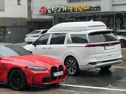 MPV 끝판왕 기아 카니발 하이리무진 스노우 화이트 펄, 프라이버시 뛰어난 전체 하버캠프 세라믹 본드로! (삼송 틴팅) / 고양 덕양구 원흥동