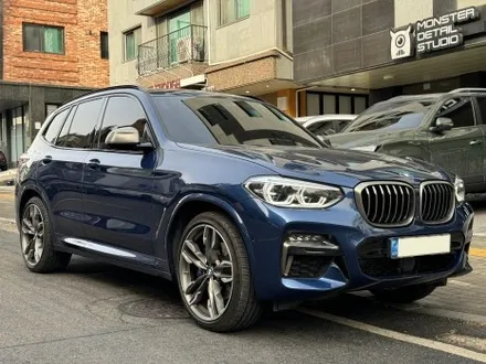 [BMW X3 전기형 M40i 파이토닉 블루] 비반사 틴팅을 고민하신다면 하버캠프 세라믹본드로 가셔야 합니다. / 고양 덕양구 원흥동