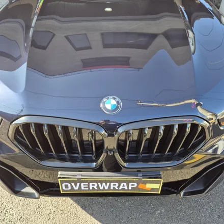 일산 랩핑 오버랩에서 BMW X6 키드니 그릴만 랩핑해도 멋있잖아요 / 고양시 풍동