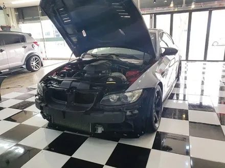 구미랩핑/구미뿡카 BMW E92 M3 앞범퍼 랩핑 3M 쿨그레이 / 구미 봉곡남로