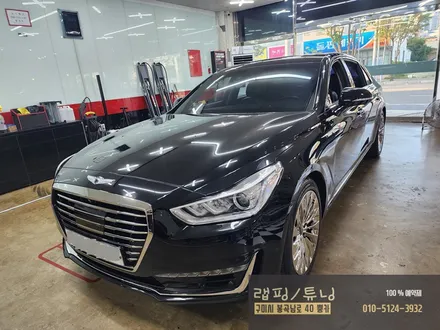 제네시스 EQ900 B필러 하이그로시 랩핑 구미랩핑 / 구미튜닝 / 구미뿡카 / 구미 봉곡남로