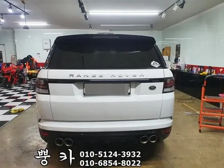랜지로버 스포츠 상단 투톤 랩핑 구미튜닝 / 구미랩핑 / 구미뿡카 / 구미 봉곡남로