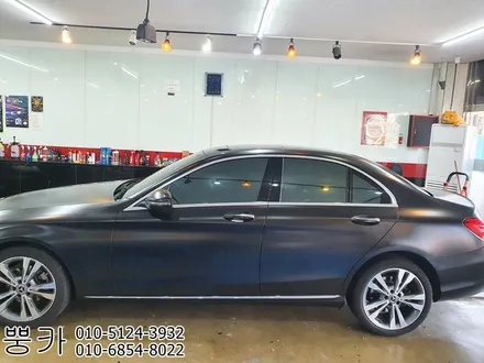 벤츠 C220D 에이버리 사틴 블랙 전체랩핑 구미튜닝 / 구미랩핑 / 구미뿡카 / 구미 봉곡남로