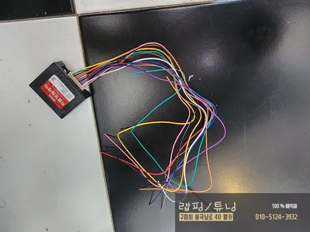 쉐보레 더뉴 스파크 사이드미러 랩핑, 도어캐치 랩핑, 인증LED, 락폴딩 시공 구미튜닝 / 구미랩핑 / 구미뿡카 / 구미 봉곡남로
