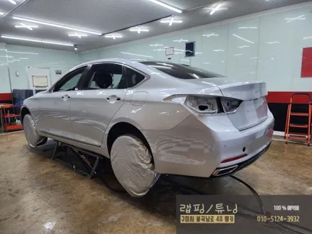 구미 현대 제네시스 G80(DH) 전체랩핑/ 3M 화이트유광/ 구미 랩핑/ 구미 뿡카 / 구미 봉곡남로