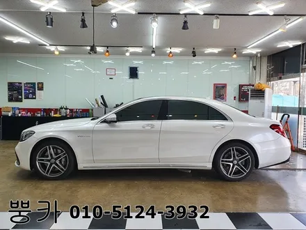 벤츠 s222 S클래스 S65 AMG 전체랩핑 (에이버리 유광 펄 화이트), 실내 3M 무광 카본랩핑 / 구미 랩핑 / 구미 튜닝 / 구미뿡카 / 경북랩핑 / 구미 봉곡남로