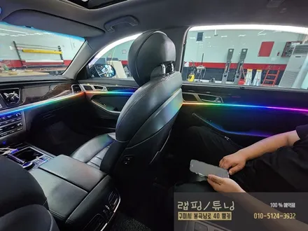 제네시스 DH 코더스 비노출 엠비언트 시공 구미랩핑 / 구미튜닝 / 구미뿡카 / 구미 봉곡남로