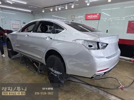 구미랩핑 현대 제네시스 G80 보험처리 전체랩핑 제거 후 3M2080 화이트 유광으로 재시공 구미튜닝 / 구미뿡카 / 구미 봉곡남로