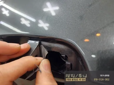 포드 머스탱 6세대 컨버터블 사틴블랙 전체랩핑 구미랩핑/ 구미뿡카/ 구미튜닝 / 구미 봉곡남로