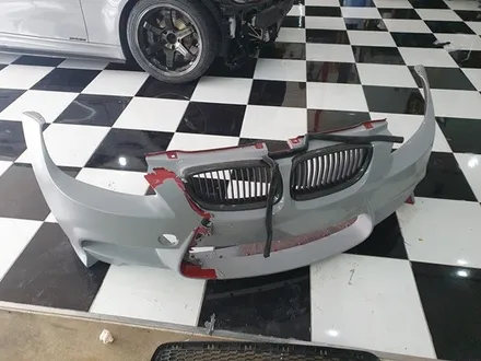 구미랩핑/구미뿡카 BMW E92 M3 앞범퍼 랩핑 3M 쿨그레이 / 구미 봉곡남로