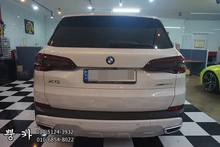 BMW X5 리어 디퓨져 블랙 유광 랩핑 (에이버리) 구미튜닝 / 구미랩핑 / 구미뿡카 / 구미 봉곡남로