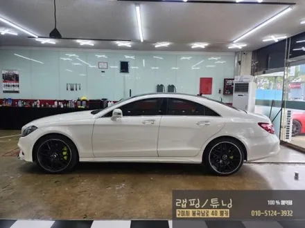 벤츠 CLS 400 부분 포인트랩핑/ 크롬죽이기/ 세로그릴 장착/ 스포일러 장착/ 엠블럼교체/ 바디킷/ 생활PPF 구미랩핑/ 구미튜닝/ 구미뿡카 / 구미 봉곡남로