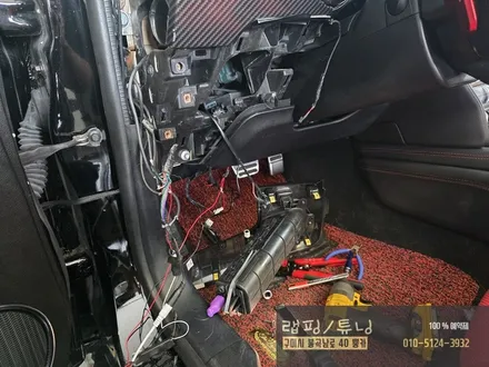 포드 머스탱 컨버터블 실내 엠비언트LED, 핸들 디스플레이 수리 개조 구미랩핑 / 구미튜닝 / 구미뿡카 / 구미 봉곡남로