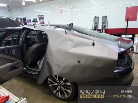 구미랩핑 기아 K8 전체랩핑 제거 후 3M 메트 차콜 메탈릭 전체랩핑 구미튜닝 / 구미뿡카 / 경북랩핑 / 대구랩핑 / 구미 봉곡남로