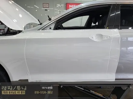 구미랩핑 현대 제네시스 G80 보험처리 전체랩핑 제거 후 3M2080 화이트 유광으로 재시공 구미튜닝 / 구미뿡카 / 구미 봉곡남로