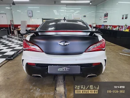 현대 제네시스 쿠페 전체랩핑 제거 후 전체 투톤랩핑 시공 구미랩핑 / 구미튜닝 / 구미랩핑 / 구미 봉곡남로