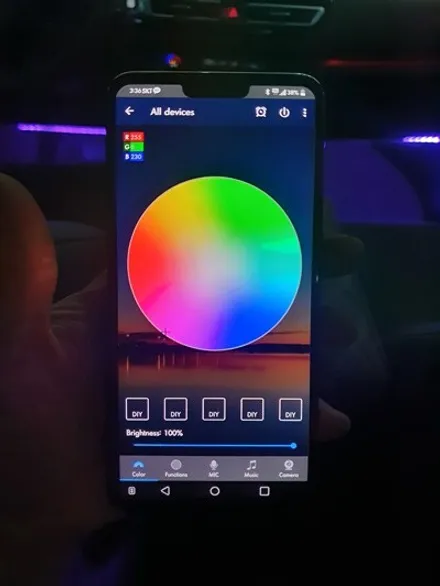 셀토스 해신 RGB 엠비언트 구미뿡카/구미랩핑/구미튜닝 / 구미 봉곡남로