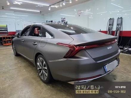 구미랩핑 기아 K8 전체랩핑 제거 후 3M 메트 차콜 메탈릭 전체랩핑 구미튜닝 / 구미뿡카 / 경북랩핑 / 대구랩핑 / 구미 봉곡남로