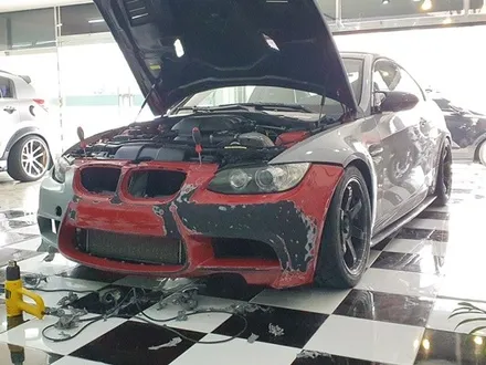 구미랩핑/구미뿡카 BMW E92 M3 앞범퍼 랩핑 3M 쿨그레이 / 구미 봉곡남로