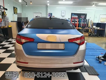 기아 k5 전체랩핑 제거, 시공 에이버리 사틴 홉그린 구미랩핑 / 구미튜닝 / 구미뿡카 / 구미 봉곡남로