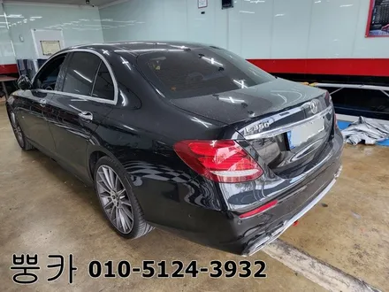 벤츠 e클래스 w213 에이버리 사틴 펄 화이트 전체랩핑 / 구미 봉곡남로